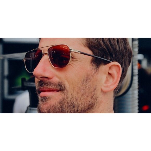 New DITA LANCIER LSA-417 Gold Polarised Aviator DLS417 01 Sunglasses Women - Picture 4 of 5